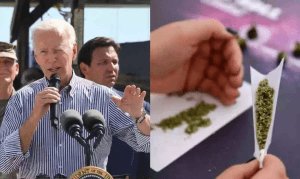 Joe Biden recorre à maconha para ganhar jovens de volta