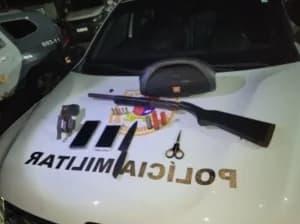 Polícia Militar prende quadrilha e apreende armas de fogo em Parnamirim