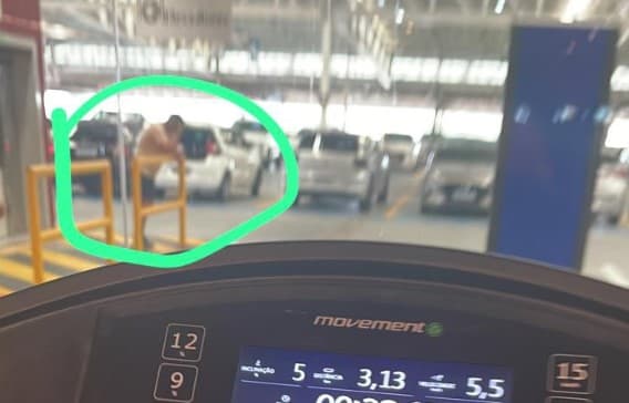 Policial militar que atirou contra si após ameaçar e perseguir ex-companheira em academia é preso em flagrante