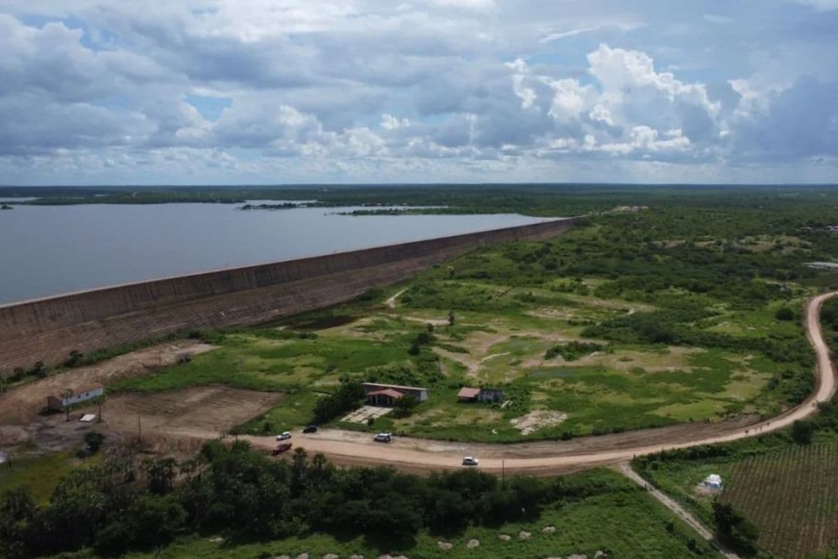 FALTA POUCO: barragem de Umari, em Upanema, está com 96,81% da capacidade total