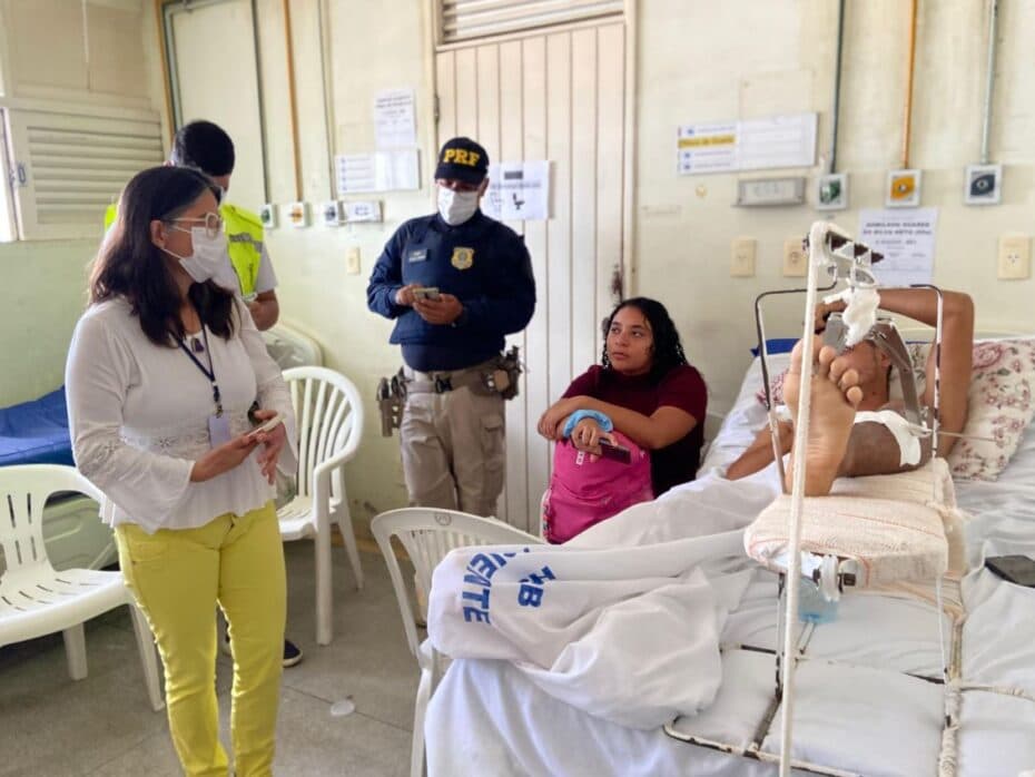 Hospital Walfredo Gurgel atendeu mais de 2 mil acidentados de moto de fevereiro a abril deste ano