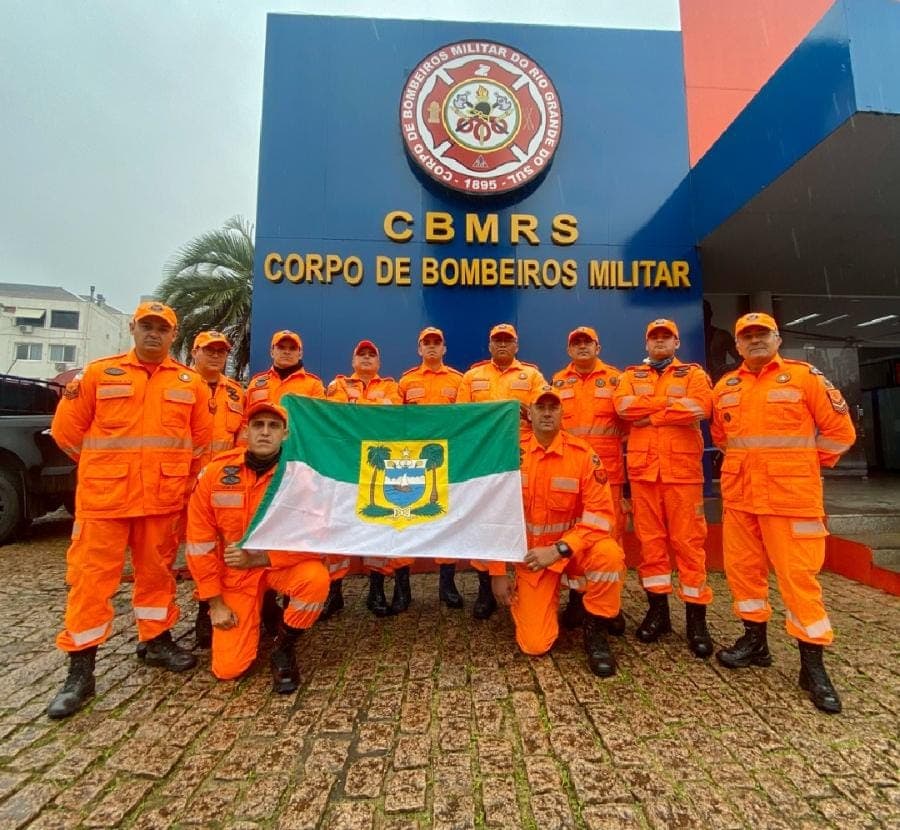 [VÍDEO] Bombeiros do RN chegam ao RS e vão atuar em resgates na região de Pelotas