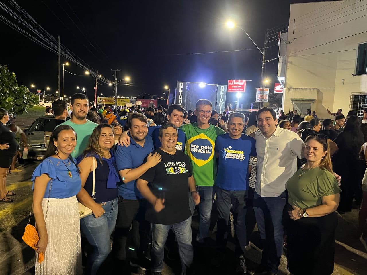 Salatiel participa da Marcha para Jesus em Parnamirim
