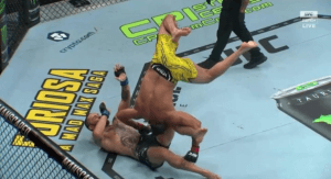 [VÍDEO] UFC 301: Michel Pereira atropela rival, usa golpe inédito e finaliza em 54 segundos de luta