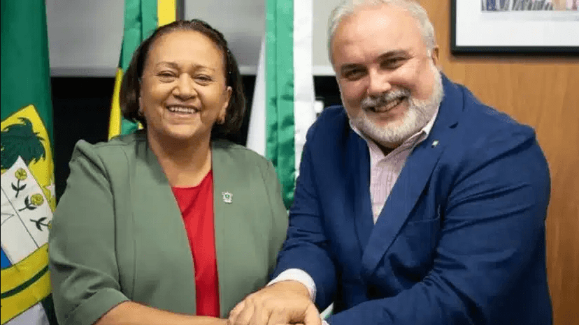 Fátima agradece a Jean Paul por dedicação enquanto presidente da Petrobras