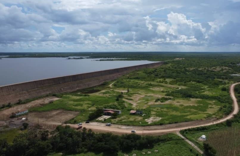 Barragem de Umari, em Upanema, atinge 99% da sua capacidade total