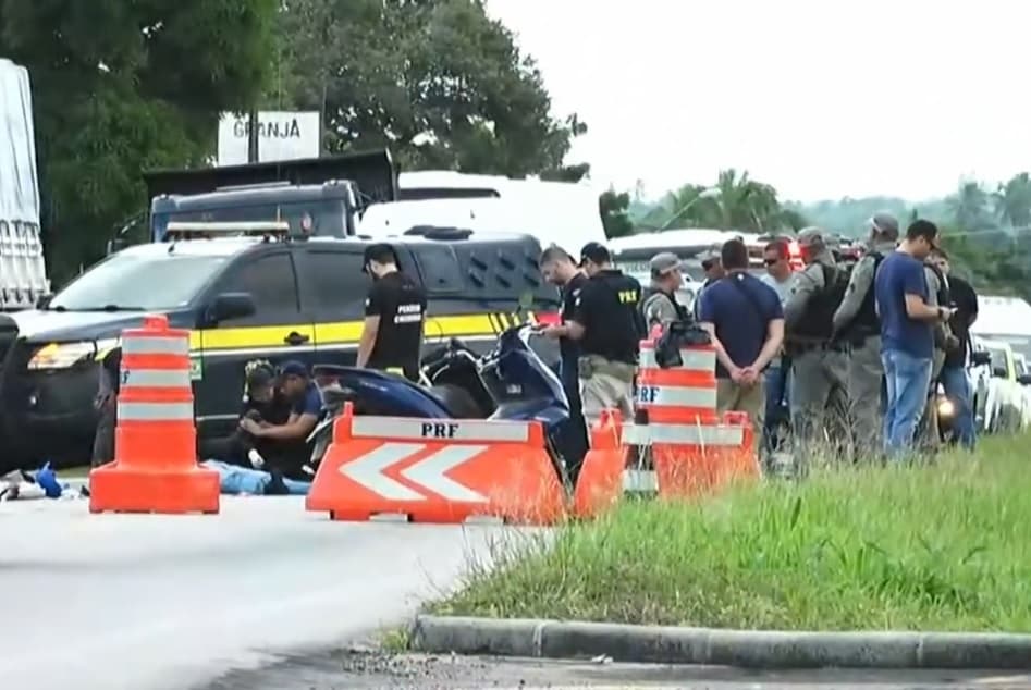 Policial militar morre após bater na traseira de ônibus na BR-406 na Grande Natal
