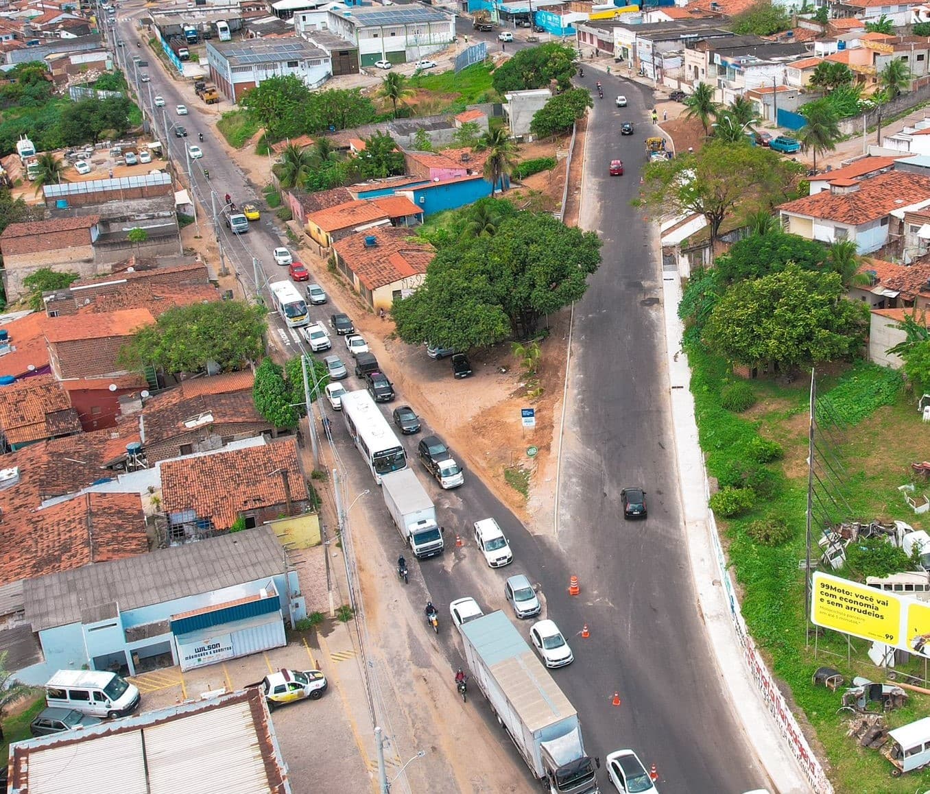 Interdição total no Trânsito da Avenida Felizardo Moura a partir das 22h nos dias 14, 15 e 16 de junho