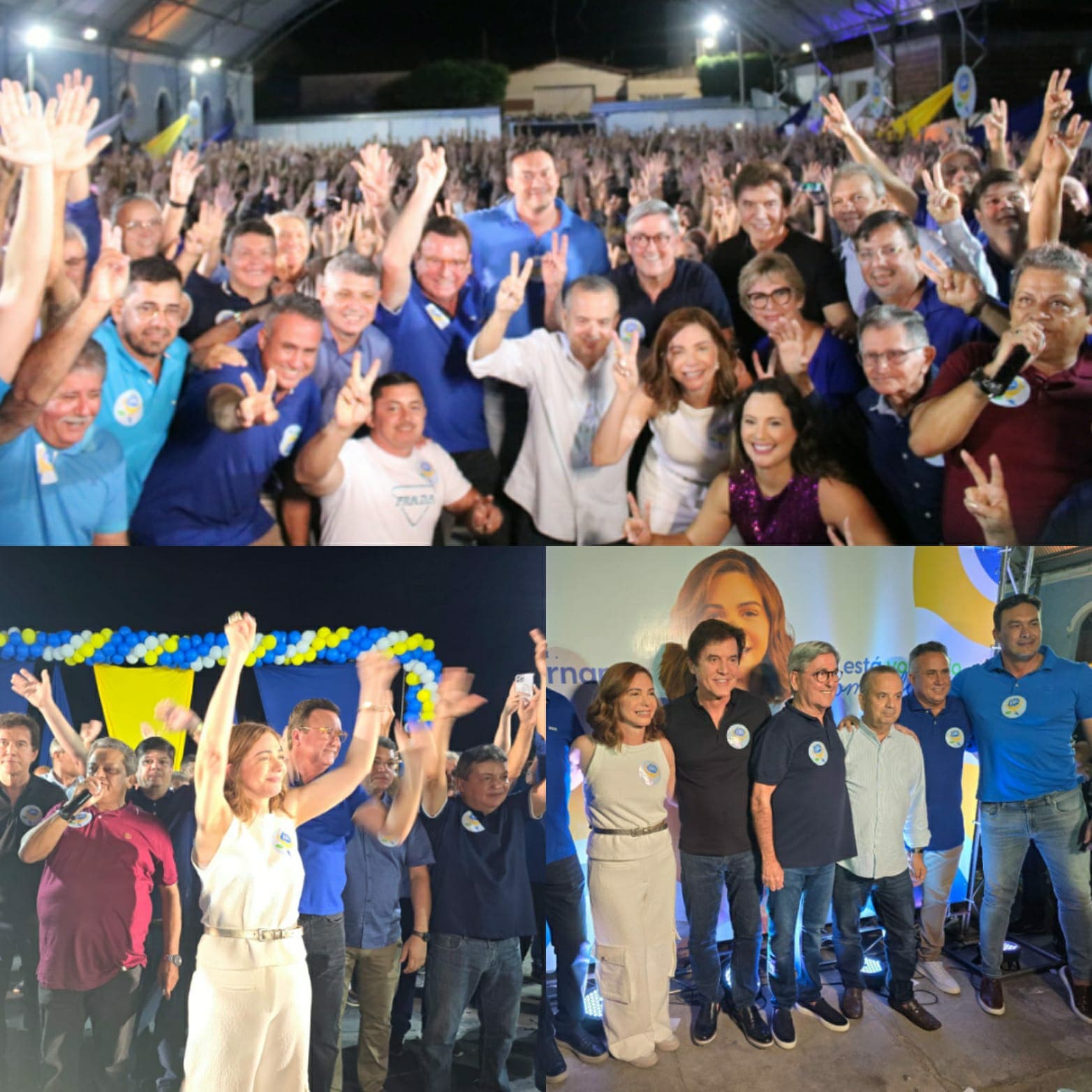 “Eu estou de volta e estou com todo gás”, disse a médica Fernanda Costa no lançamento de sua pré-candidatura a prefeita de Santa Cruz