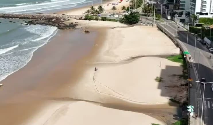 Boletim de Balneabilidade aponta 9 trechos impróprios para banho na Grande Natal
