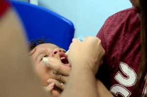 Vacinação contra poliomielite em Natal atinge apenas 44% da meta