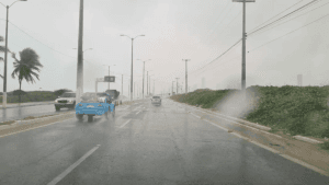 Inmet emite alerta laranja de chuvas para 27 cidades do RN; veja lista