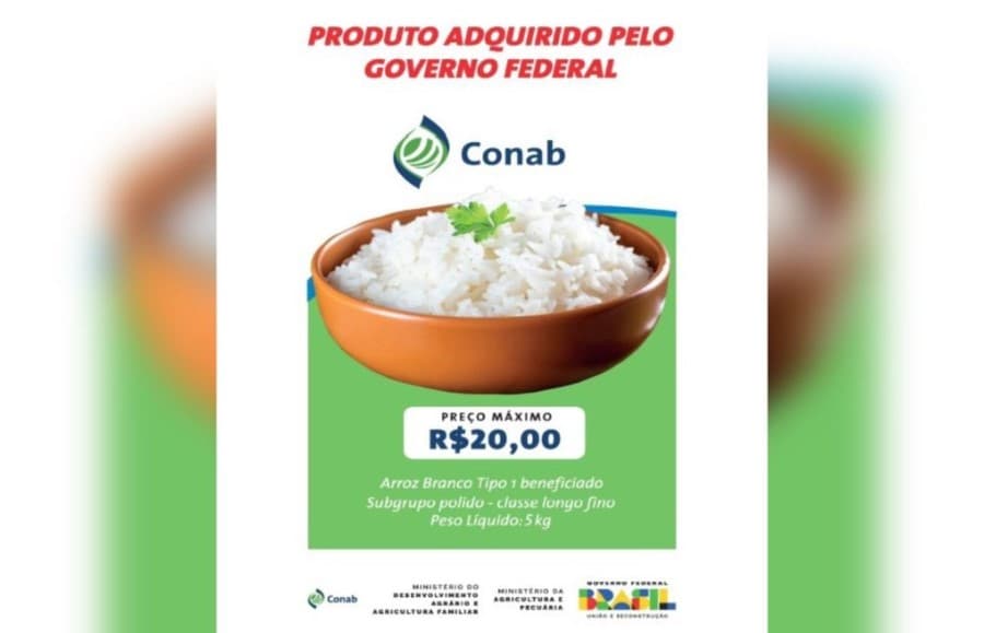 Vencedor de leilão de arroz foi citado em caso de fraude licitatória