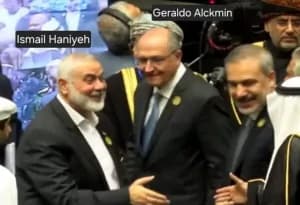 Alckmin esteve ao lado de líder do Hamas horas antes de assassinato no Irã