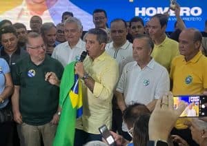 Com recorde de público, Salatiel e Homero oficializam pré-candidaturas, em Parnamirim