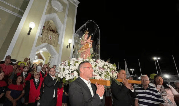 Festa de Sant'Ana de Currais Novos é lançada em dia de reencontro com imagem restaurada após 20 anos