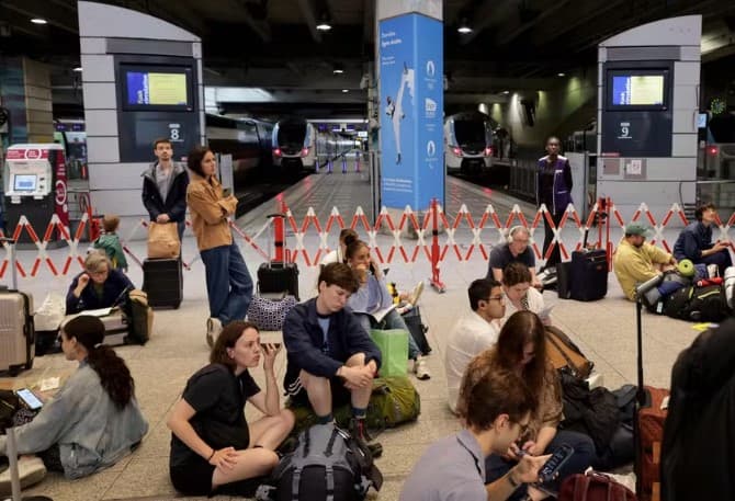 ‘Sabotagem coordenada': o que se sabe até agora sobre ‘ataque massivo' a trens em Paris horas antes da abertura dos Jogos Olímpicos