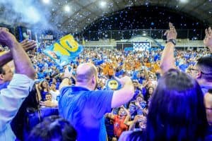 A maior convenção da história de Canguaretama RN homologa candidaturas de Wilsinho e Irmã Lila
