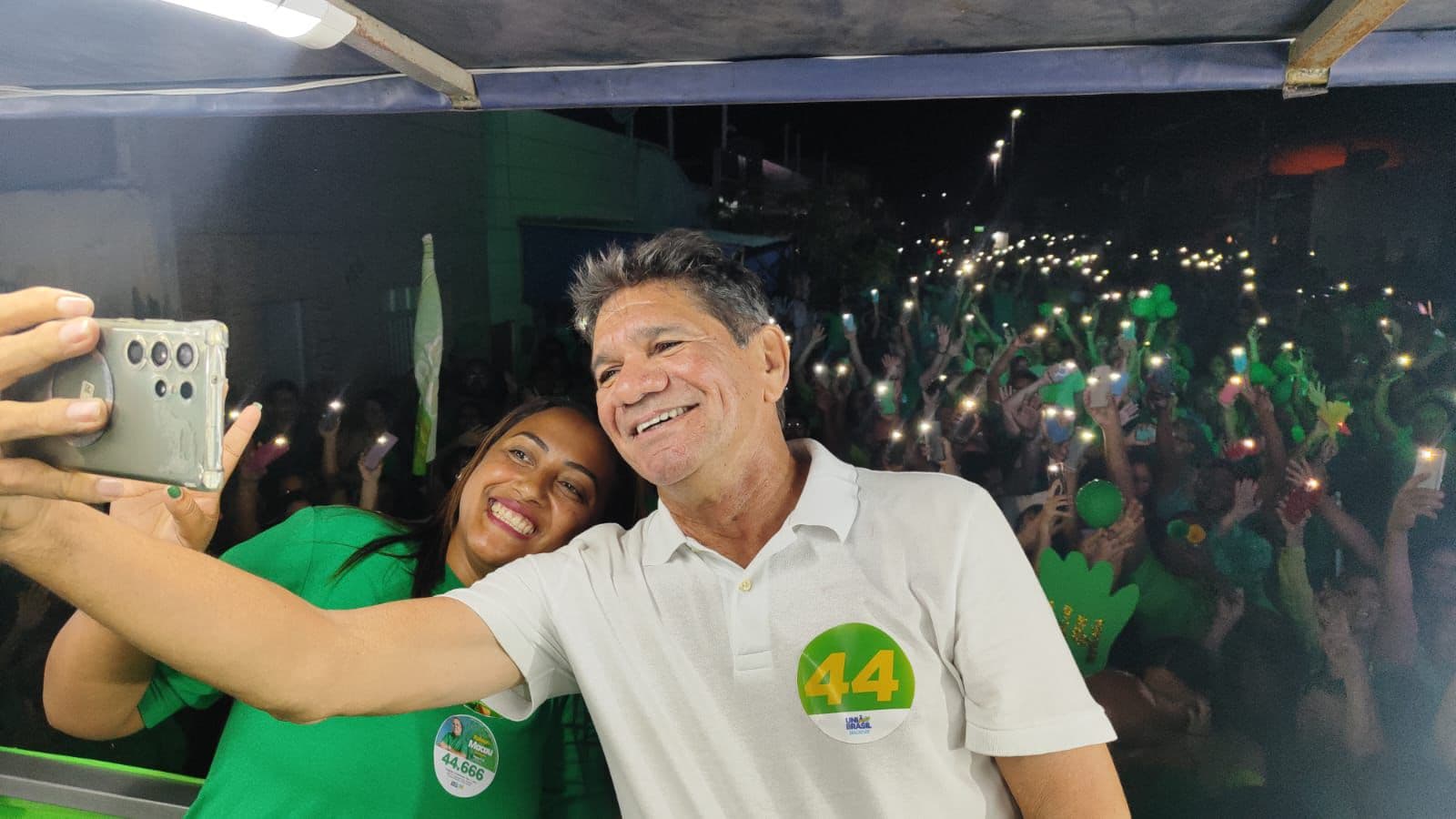Onda verde: Macau fez história na primeira passeata de Zé Antônio e Dyana