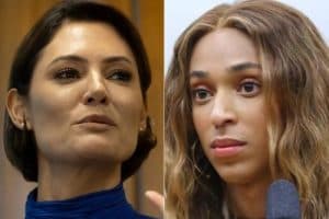 Michelle Bolsonaro processa Erika Hilton e pede R$ 15 mil de indenização