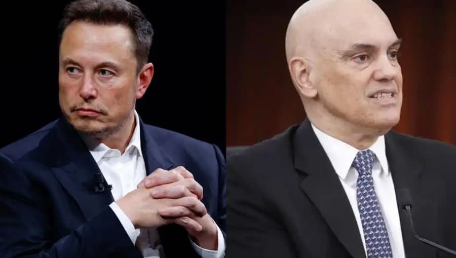 Musk critica Moraes e divulga ofício que pede bloqueio de perfis de bolsonaristas no X