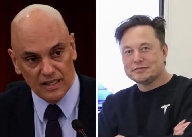 Para garantir pagamento de multas aplicadas à rede social X, Moraes bloqueia recursos no Brasil da Starlink, empresa de Musk