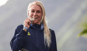 É prata! Tatiana Weston-Webb fatura primeira medalha do surfe feminino para o Brasil