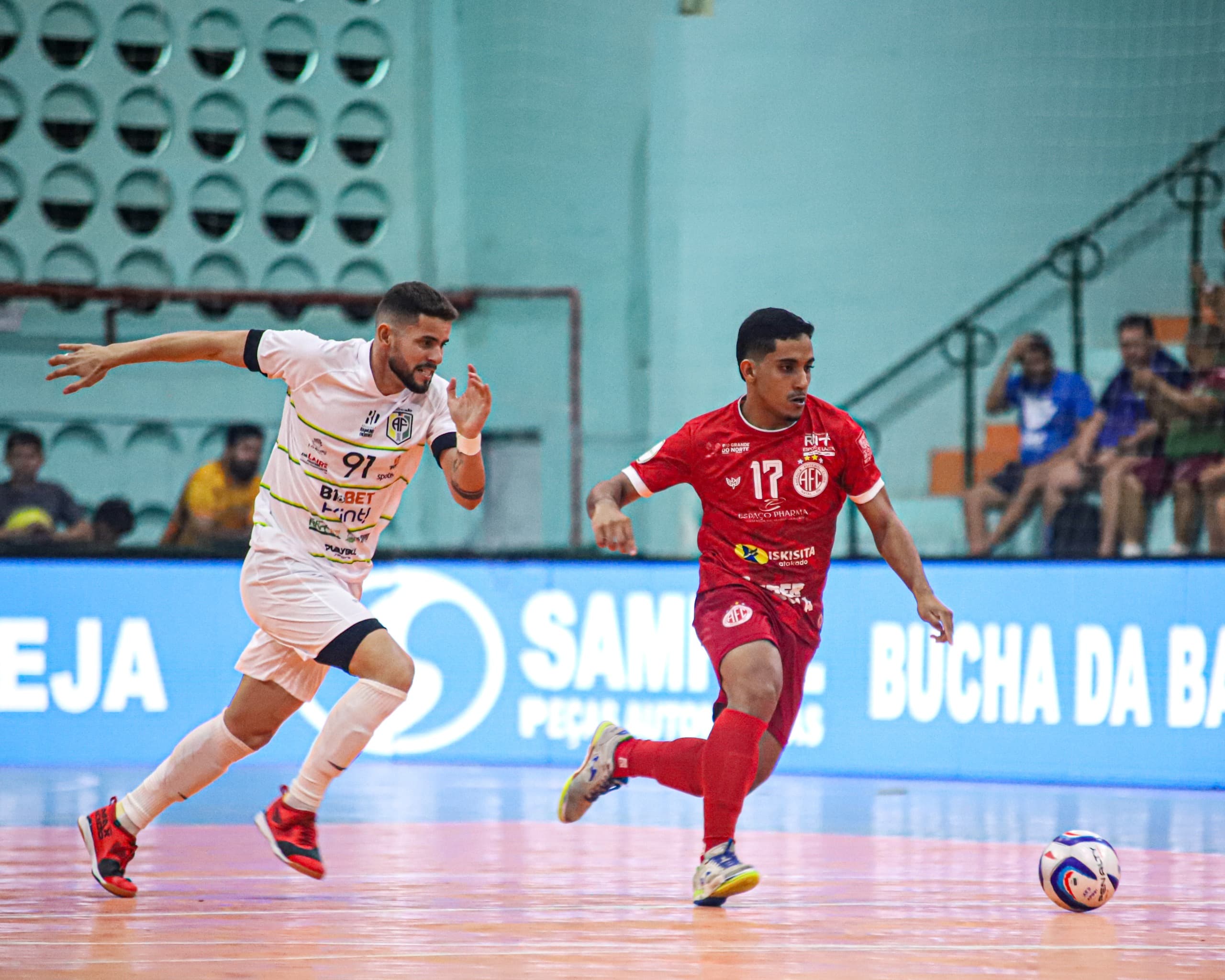 América recebe Apodi em jogo de volta das quartas de final do Brasileirão de Futsal; saiba como ter ingresso de graça