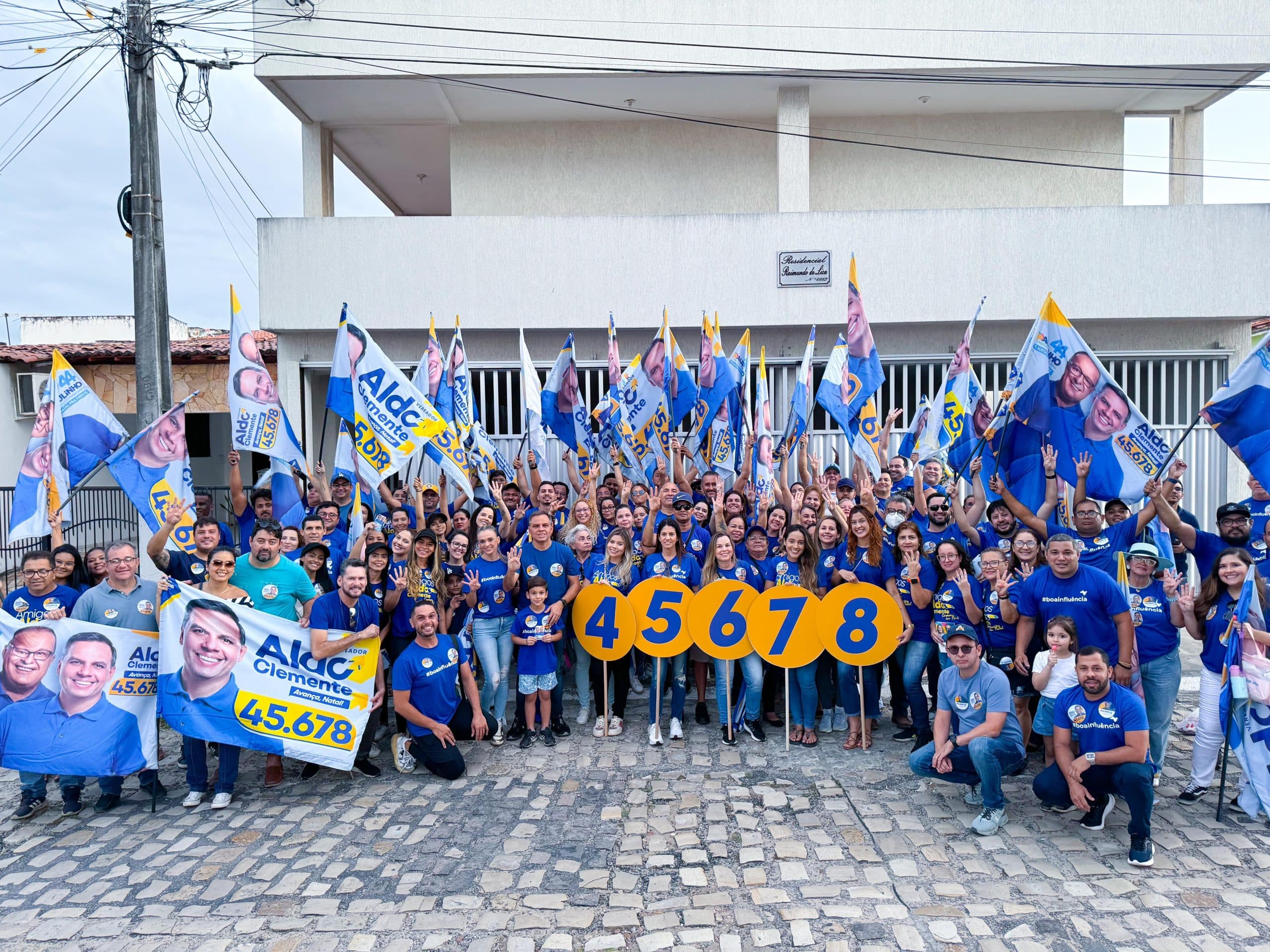 Campanha de Aldo Clemente registra crescimento e vereador se destaca nas pesquisas