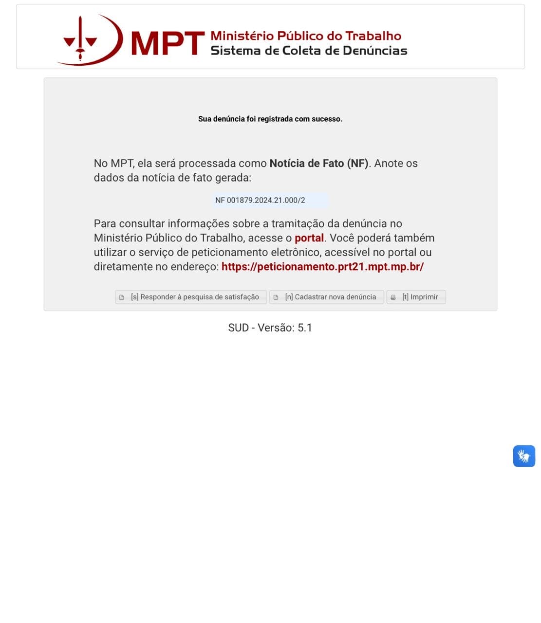 Chega ao MPT denúncia contra assédio eleitoral na PGE e no Comando da PM