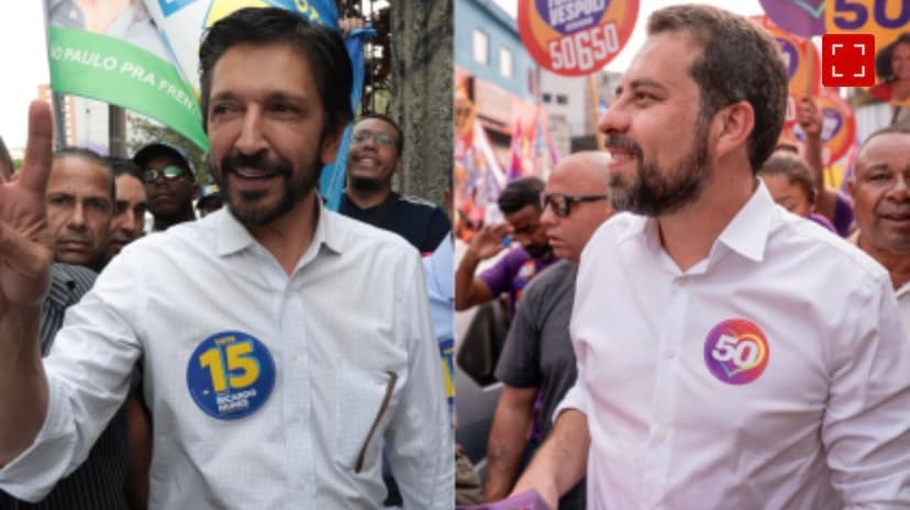 Nunes tem o apoio de 84% dos eleitores de Marçal; Boulos conquista 50% do eleitorado de Tabata, diz Datafolha