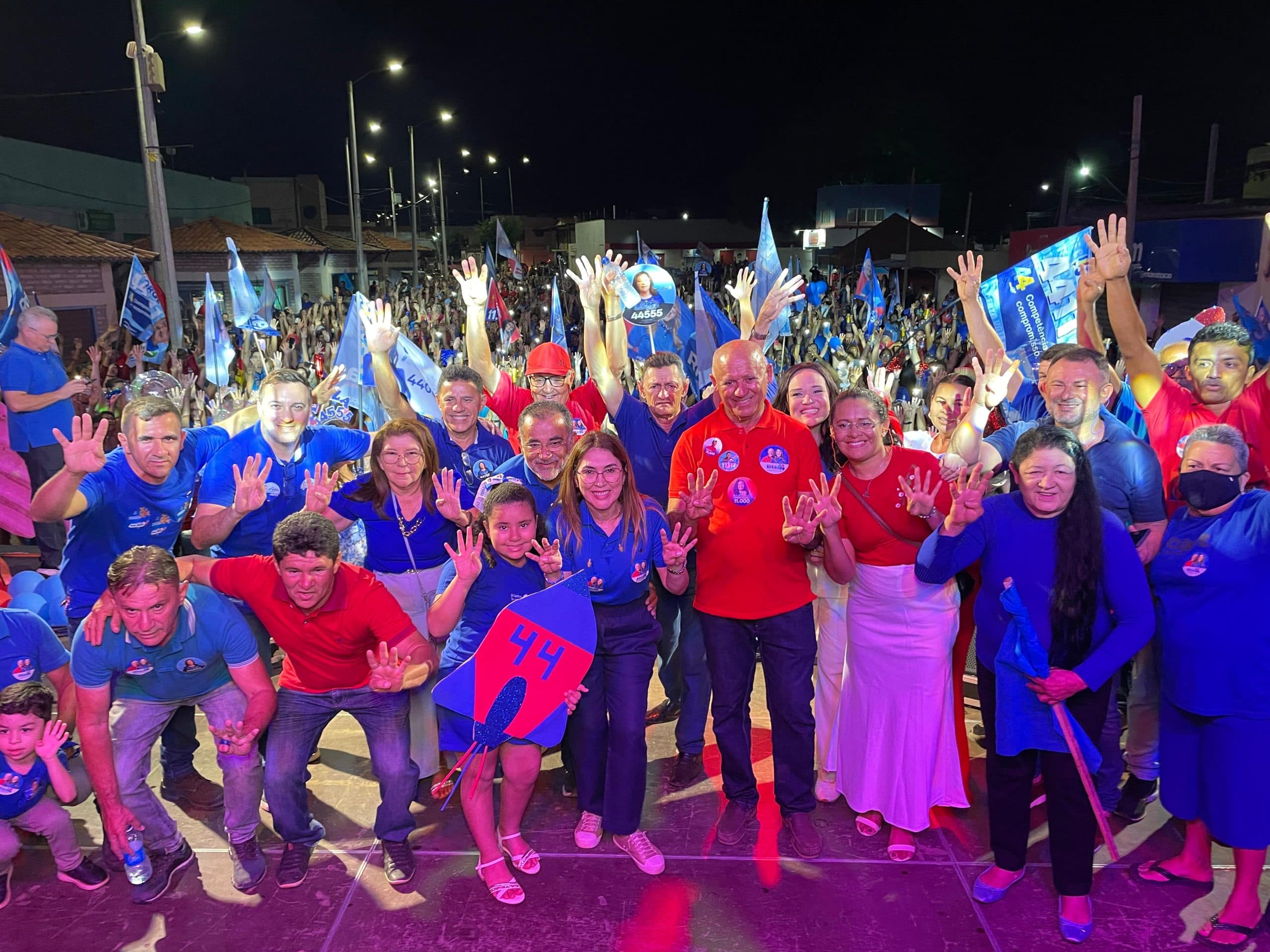 Rita de Luzier consolida campanha com a maior vigília de Parazinho