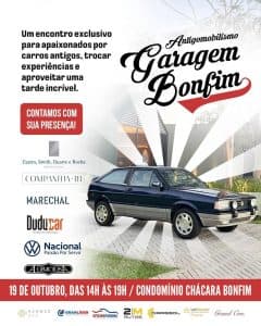 [VÍDEO] Antigomobilismo Garagem Bonfim acontecerá dia 19 de outubro no condomínio Chácara Bonfim: "Um encontro exclusivo para apaixonados por carros antigos"