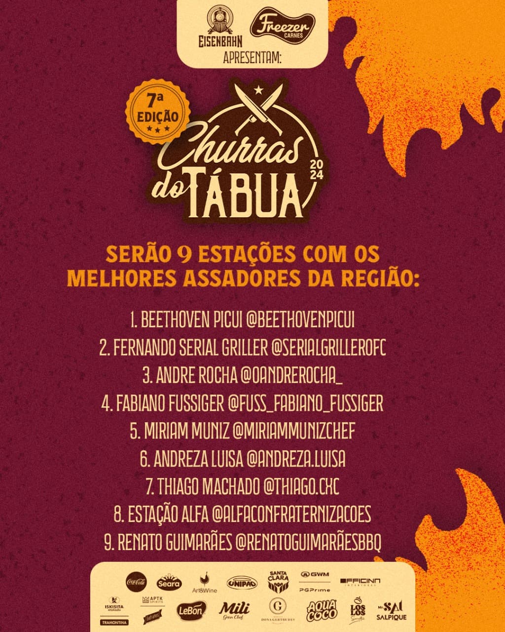 Churras do Tábua 7ª edição, promete 6h de open food e música ao vivo