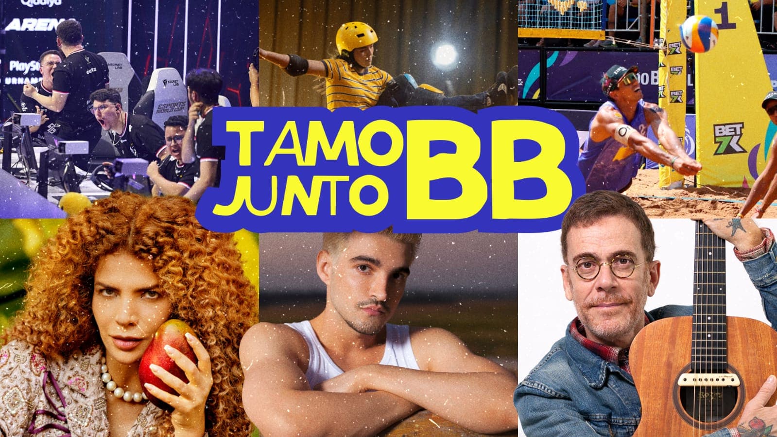 Arena recebe o “Festival Tamo Junto BB”, evento que reúne vôlei de praia, skate, e-sports, corrida de rua e shows nacionais