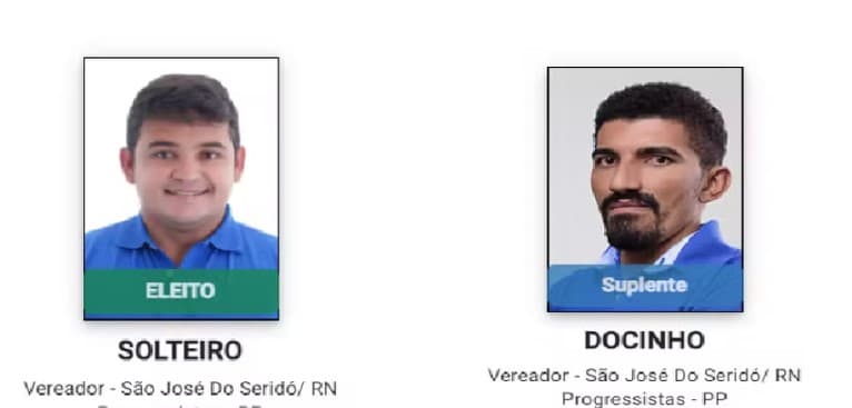 ‘Solteiro', ‘Docinho', ‘Coração de Papel': Veja nomes curiosos usados nas urnas por candidatos a vereador no RN