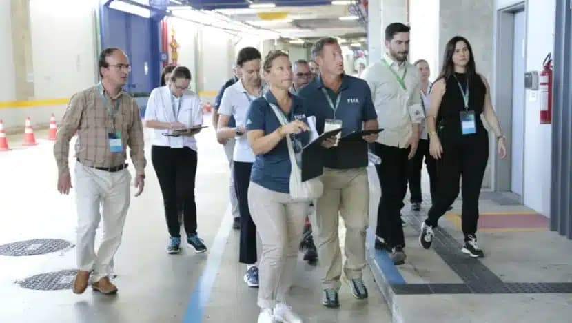 Inspetores FIFA voltam a Natal e analisam centros de treinamentos