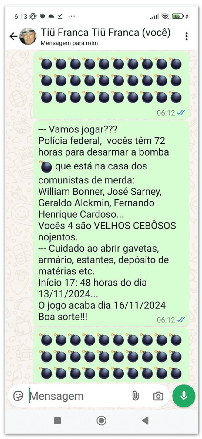 VÍDEO: Veja momento exato da explosão na Praça dos Três Poderes