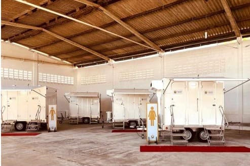 Banheiros Portáteis de Luxo: A Nova Tendência que Eleva o Padrão dos Eventos