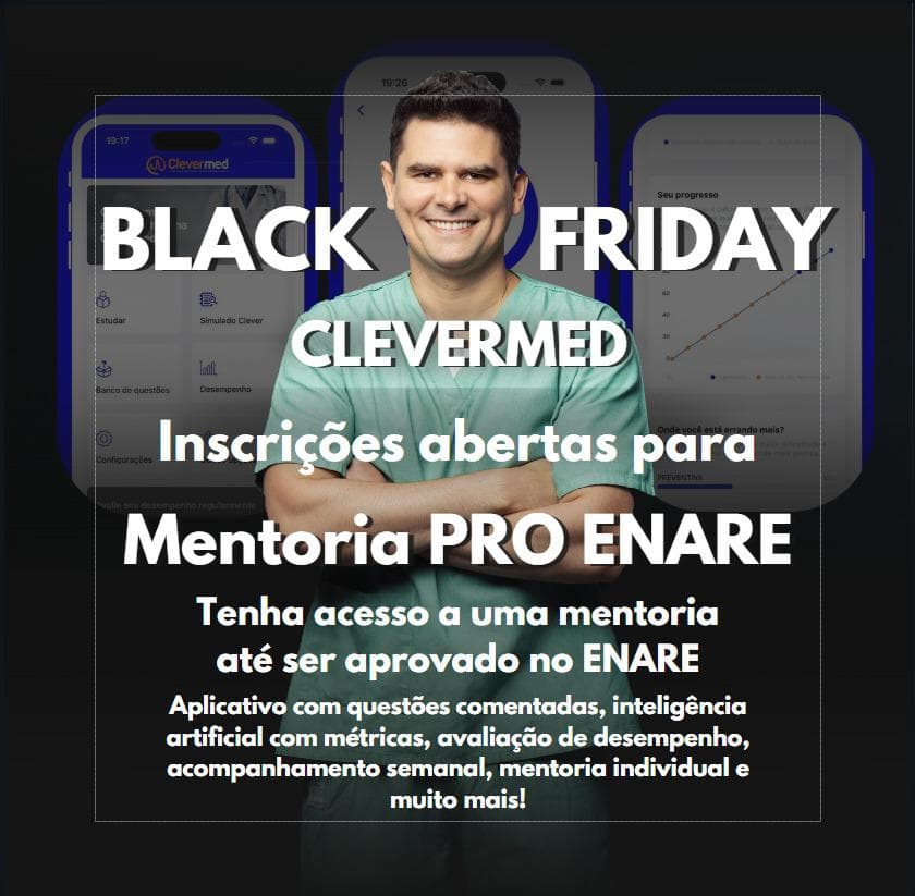 BLACK NOVEMBER: Clevermed traz com exclusividade a Mentoria PRO ENARE