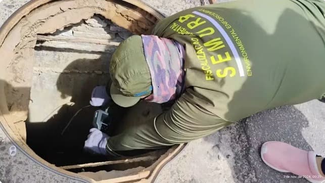 Semurb identifica origem de ‘língua negra' que surgiu na Praia de Areia Preta