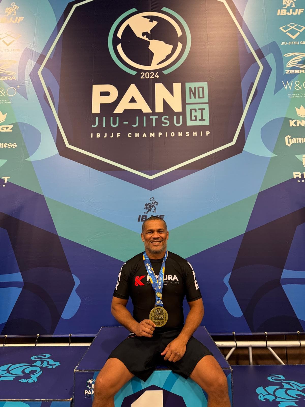 Atleta potiguar é medalhista no pan americano de jiu-jítsu sem kimono