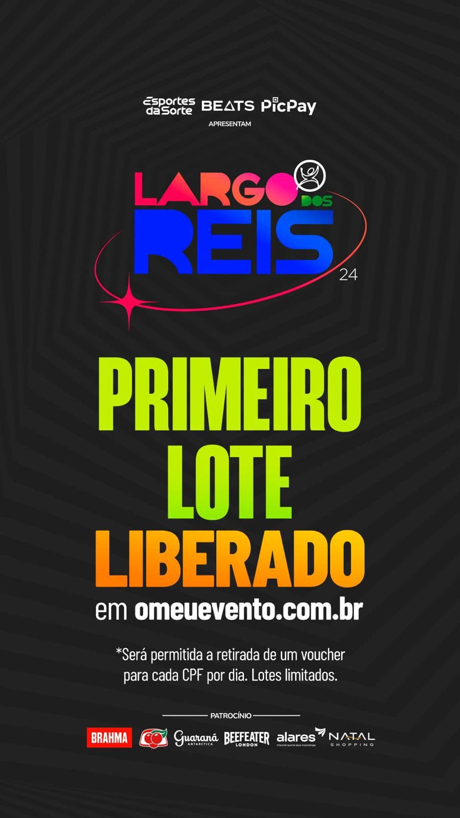 Carnatal 2024: Primeiro lote do Largo dos Reis é liberado