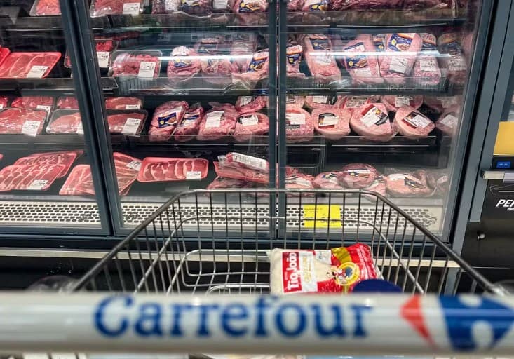 Após boicote no Brasil, Carrefour recua e reconhece ‘grande qualidade' da carne brasileira