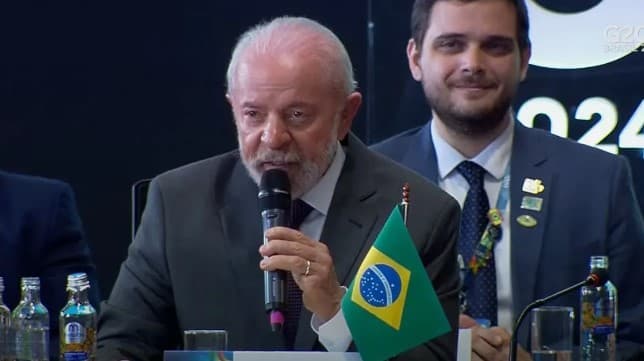Lula reclama de financiamento às ações climáticas e diz que "dinheiro não chega aos pobres"