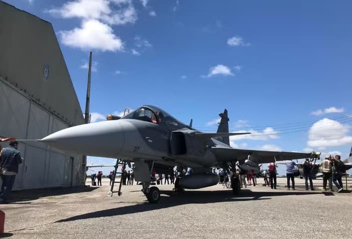 CRUZEX: FAB usa novos caças F-39 Gripen em exercício militar com participação de 16 países em Natal