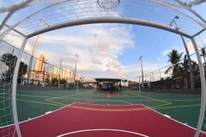 Prefeitura inaugura nova quadra poliesportiva no conjunto Flamboyants, na Zona Sul de Natal