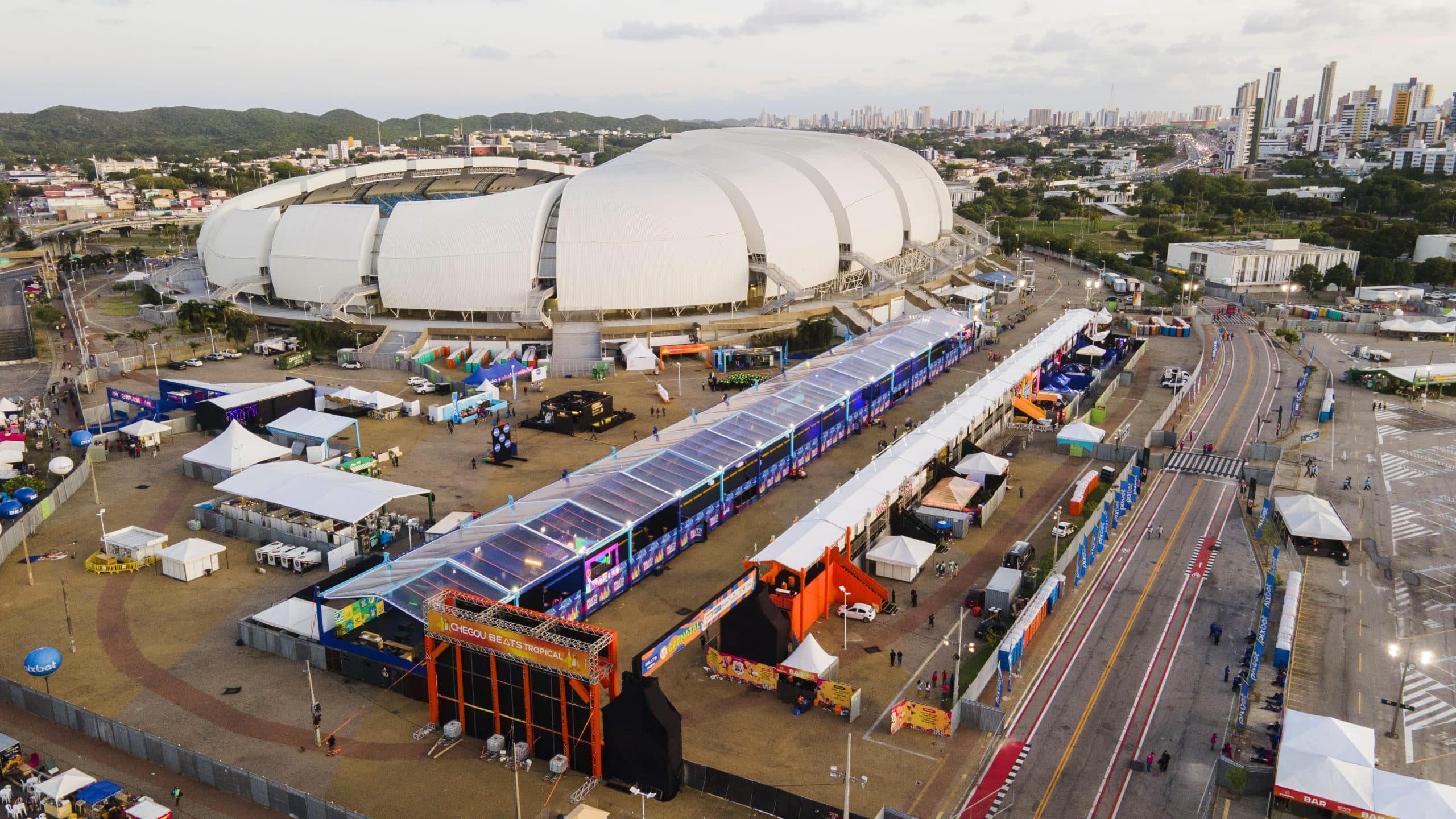 Arena prepara sua operação para receber o maior evento do ano