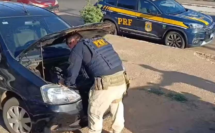 PRF prende no RN motorista com carro alugado que deveria ter sido devolvido em 2018