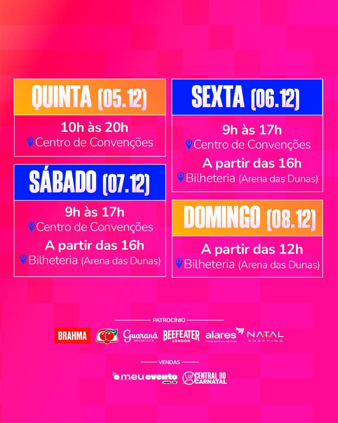 Entrega de abadás do Carnatal 2024 começa quinta (05/12)